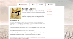 Desktop Screenshot of fabien-lebeller.fr